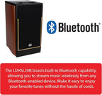 Dual Electronics LUHSL20B Cherrywood and Black 2-Way Bookshelf Speakers - Image 5