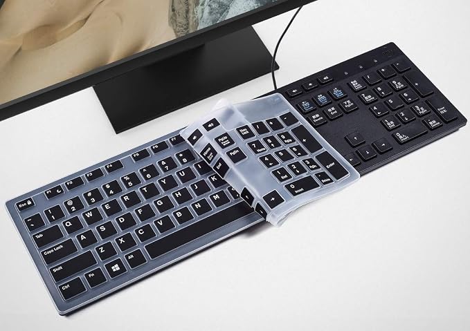Keyboard Cover for DELL KB216 KB216b KB216t KB216d KB216p Wired & KM636 & Dell - Image 8