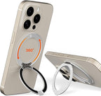 COOLQO 1Pc 360 Spin Cell Grip Ring Phone Stand Magnetic Holders by COOLQO