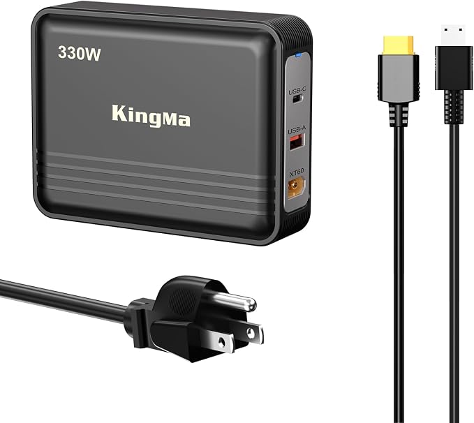 MSI 330W Gaming Laptop GaN Charger by KingMa