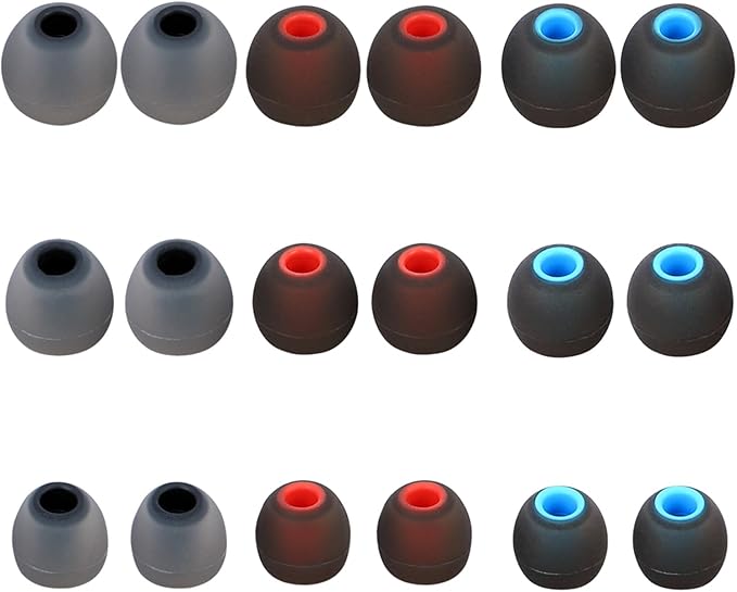 Silicone Replacement Earbud Tips Earbud Covers Ear Tips Fit by MMYQXI