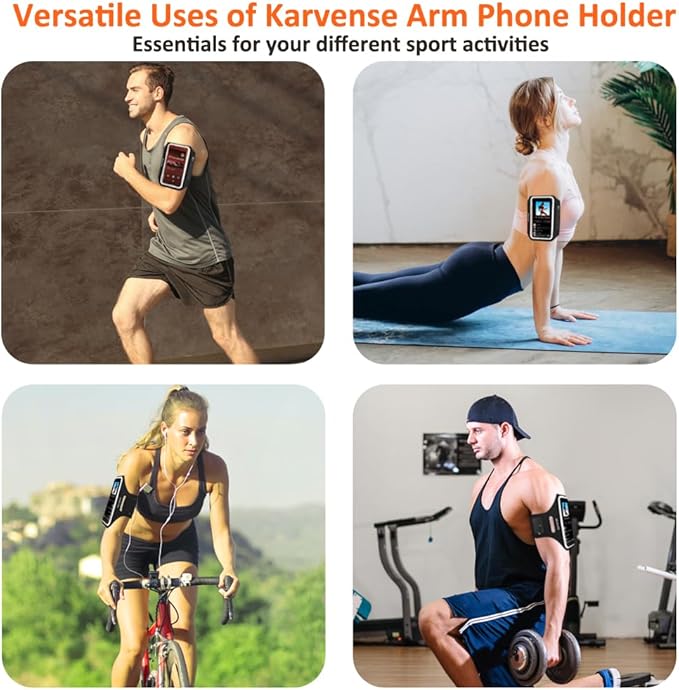 Running Phone Holder, Arm Band for Running for iPhone & Samsung Galaxy - Image 3