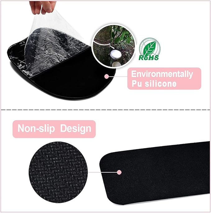 Memory Foam Set Wrist Rest Pad & Mouse Wrist Rest Support, Ergonomic Design - Image 7