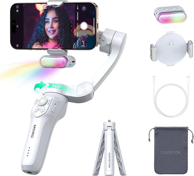 Only for iPhone, MOGO Gimbal Stabilizer by COMITOK