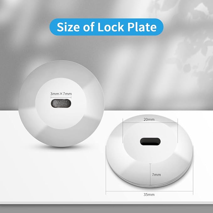 5 Pack Anchor Plate Adhesive Security Plate - Image 3