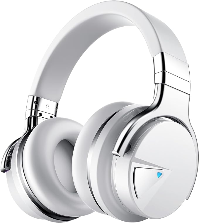 Silensys E7 Active Noise Cancelling Headphones Bluetooth Headphones by Silensys