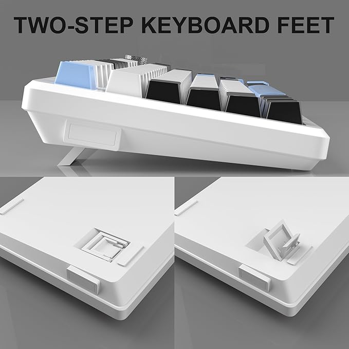 MageGee 75% Mechanical Gaming Keyboard, Compact Blue Backlit Wired Gaming - Image 5
