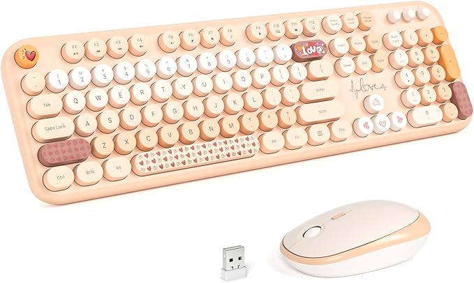 KNOWSQT Wireless Keyboard and Mouse Combo by KNOWSQTKeyboardMouse