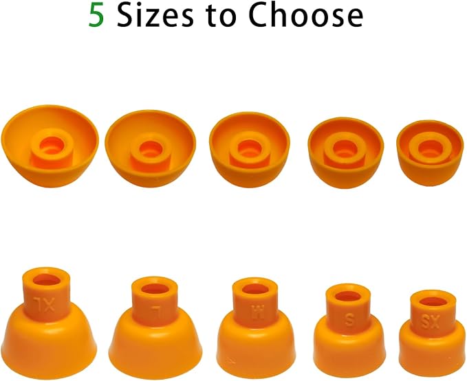Silicone Earbuds Tips for Powerbeats Pro2 Replacement Ear Tips 10 Pairs - Image 4