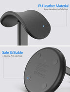 Miroddi Headphone Stand with Wireless Charger, Independent USB Charging Port - Image 6