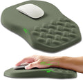 Ergonomic Slope Mouse Pad Wrist Support, Wrist Rest Mousepad by Armanza
