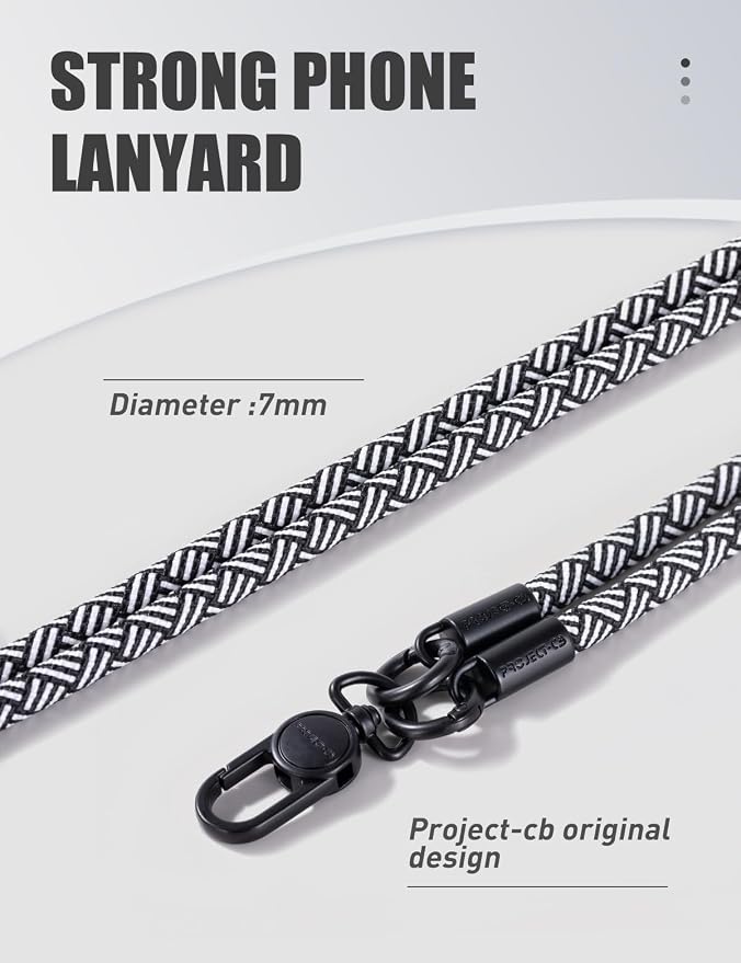 project-cb Phone Lanyard×1, Phone Tether Tab×2, Cell Phone Lanyards - Image 2