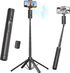 Auto Face Tracking Tripod, 360° Rotation Follows Your Movement, Phone Holder by Unknown