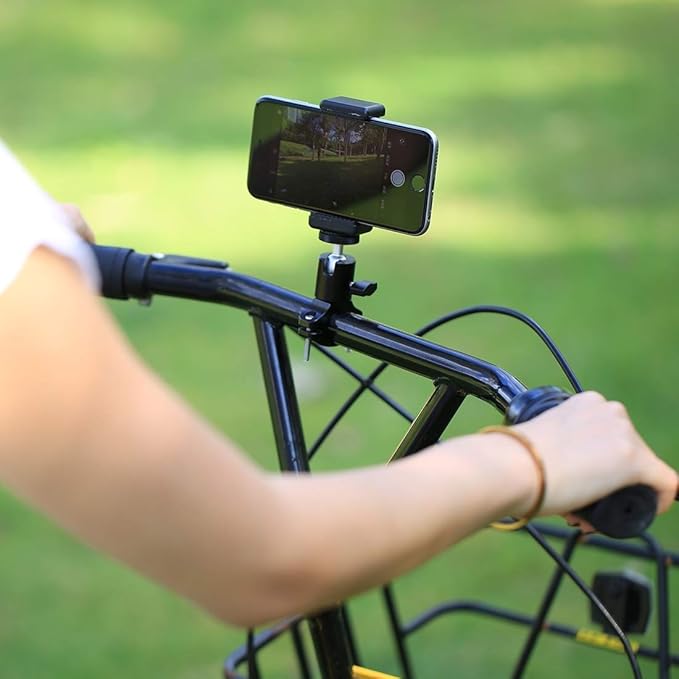 PULUZ Camera Handlebar Mount for Gopro Bike Motorcycle Mount, Aluminum Bicycle - Image 7