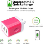 Wall Charger Adapter, USB Cubes, Samsung GalaxyS24, S20 Plus - Image 3