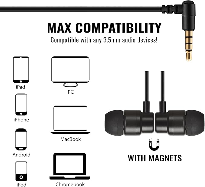 UliX Rider Wired Earbuds in-Ear Headphones, Earphones - Image 4
