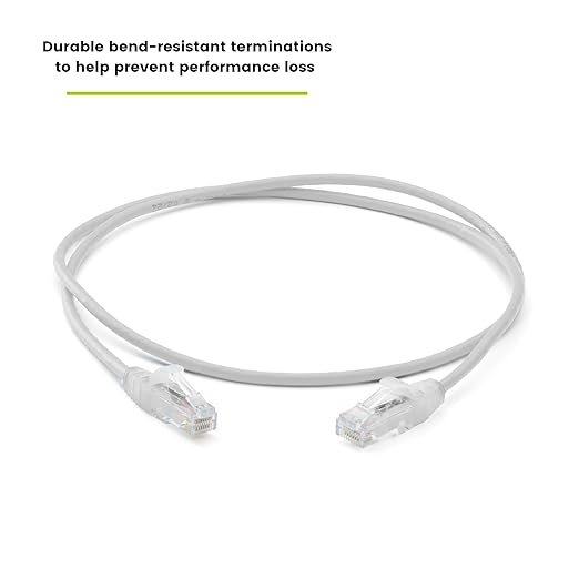TRUECABLE Cat6 Component Rated Patch Cable, Unshielded, 28AWG Solid Copper - Image 5
