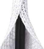 20ft - 1/4 inch White Cable Sleeve, Cable Organizer by ZhiYo