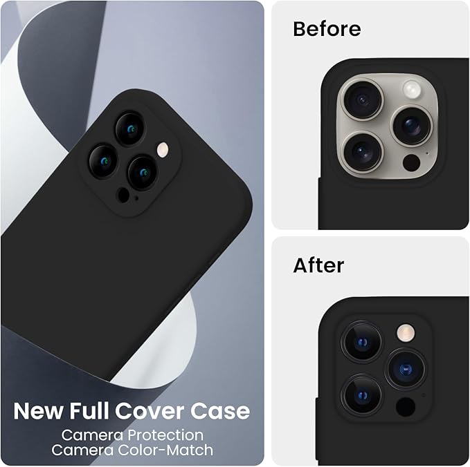 FireNova Designed for iPhone 15 Pro Max Case, Silicone Upgraded Phone Case with - Image 3