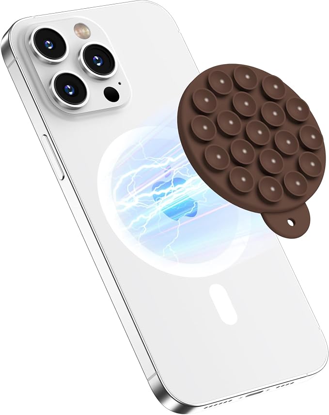 Magnetic Suction Cup Phone Mount by HSAOHD