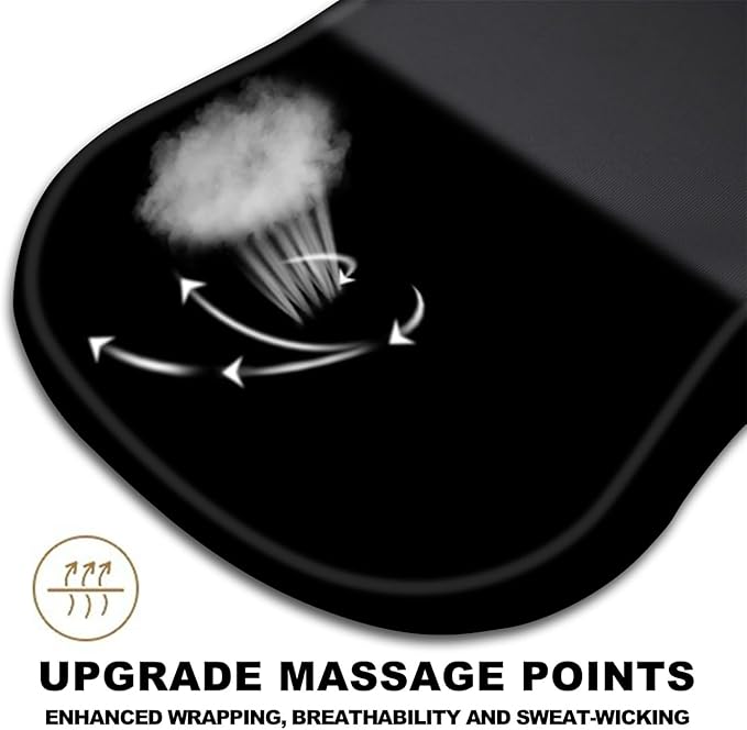Mouse Pad Wrist Support, Ergonomic Mouse Pad - Image 2