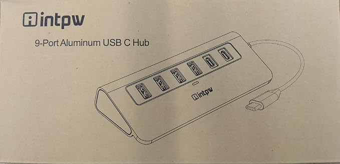 USB C Hub Ethernet, 10-in-1 USB Docking Station 10Gbps - Image 10