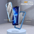 Miracase Glass Case for iPhone 13 Pro Max 6.7 inch, 2023 Upgrade Full-Body - Image 7