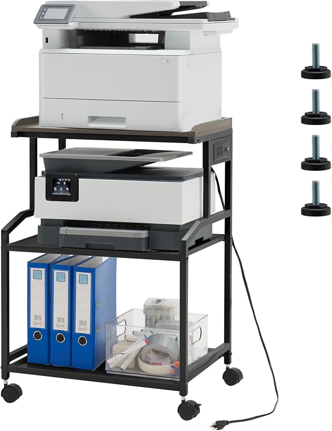 Lauren&Harold 34'' Printer Stand by LaurenHarold