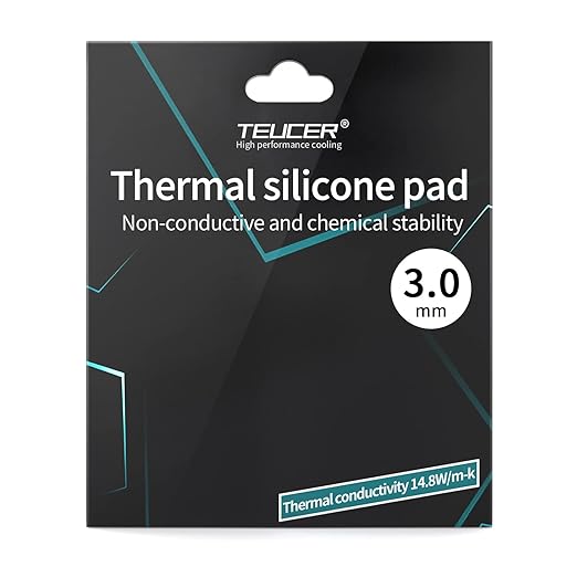 Thermal Pad 14.8 W/mK, Non Conductive Heat Resistance High Temperature by WithFlying