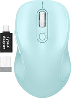 WisFox 2.4G Wireless Mouse for Laptop, Ergonomic Computer Mouse by Bringyouqualityproducts