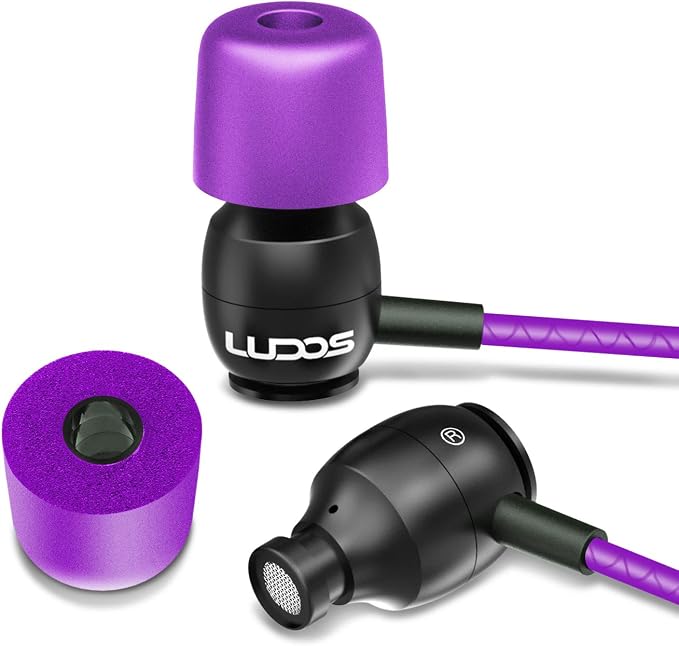 LUDOS Clamor Wired Earbuds in-Ear Headphones, 5 Years Warranty, Earphones - Image 7