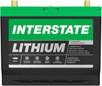 Interstate Batteries 12V 100Ah Group Size 24M Lithium Marine Dual Purpose Deep by InterstateBatteries