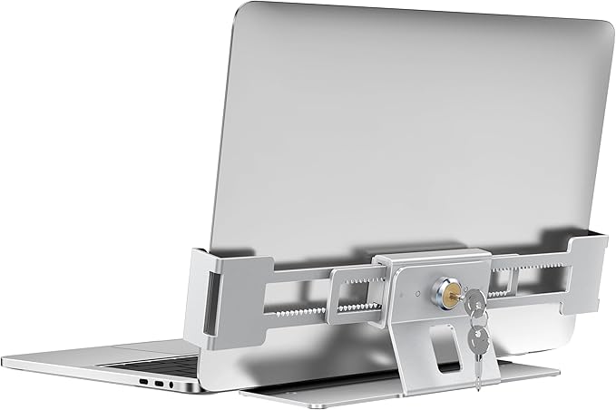 AboveTEK Laptop Locking Station, Premium Aluminum MacBook Security Lock by AboveTEK