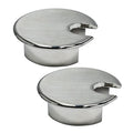 2 Pcs Desk Grommet 1-3/8" / 35 mm, Desk Cord Hole Cover, Cable Grommet Metal by EASYEAH