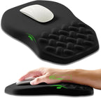 Ergonomic Slope Mouse Pad Wrist Support, Wrist Rest Mousepad by Armanza