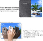 Tropical Beach Mouse Pad, Coconut Palm Trees Shadows on Hawaii Shore Summer - Image 3
