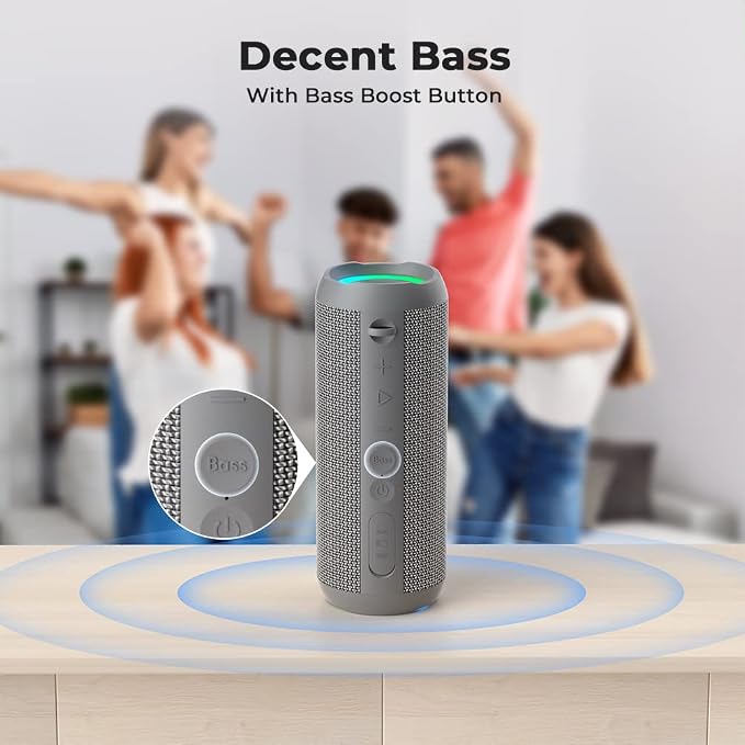 RIENOK Portable Bluetooth Speaker 30W Dual Pairing True Wireless Stereo HD - Image 2