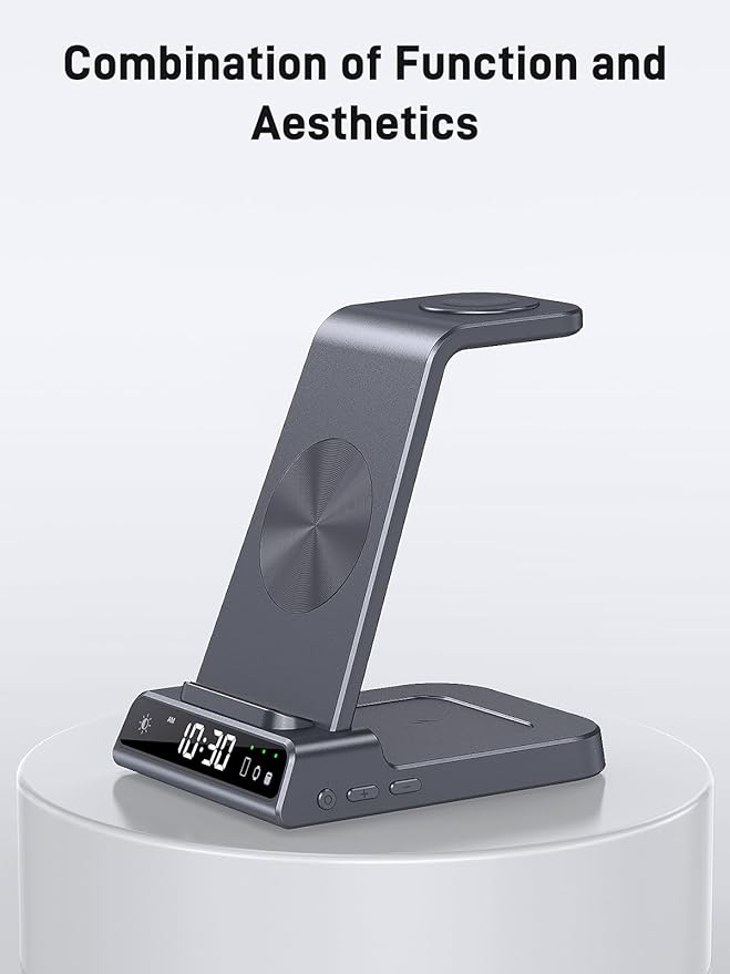 Wireless Charger for Samsung Charging Station, 3 in 1 Android Phone Wireless - Image 8