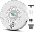 Portable CD Player with Built-in Speaker: KUEPHOM Rechargeable Discman with by KUEPHOM