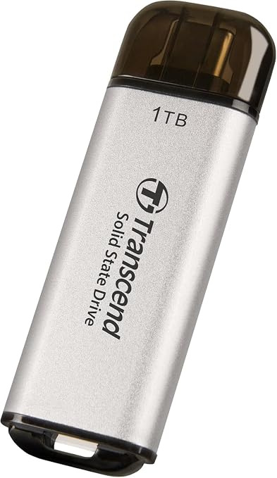 Transcend 1TB External SSD, USB 3.2 Gen2, Portable SSD by Transcend
