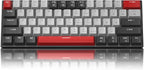60% Mechanical Gaming Keyboard, Mixed Color Keycaps Gaming Keyboard by Camiysn