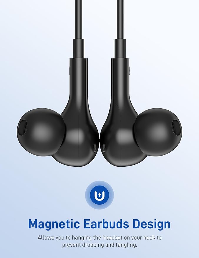 iMangoo for Apple MFi-Certified Headphones for Lightning Wired Earbuds Magnetic - Image 6