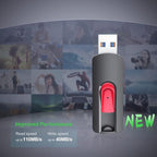 RAOYI 3 Pack 128GB USB 3.1 Flash Drive, High Speed Renewed Colorful Thumb Drive - Image 2