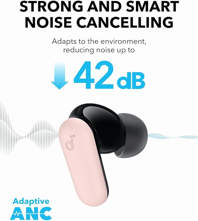 Soundcore P30i by Anker Noise Cancelling Earbuds, Strong and Smart Noise - Image 6