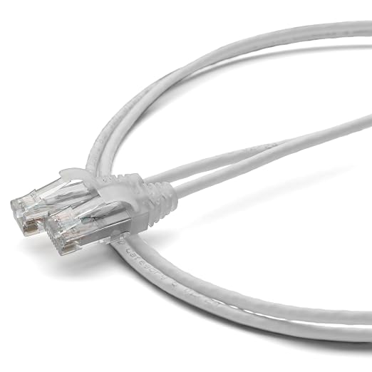 TRUECABLE Cat6 Component Rated Patch Cable, Unshielded, 28AWG Solid Copper by trueCABLE