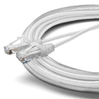TRUECABLE Cat6 Component Rated Patch Cable, Unshielded, 28AWG Solid Copper by trueCABLE