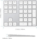 Lekvey Bluetooth Number Pad, Aluminum Rechargeable Wireless Numeric Keypad Slim - Image 9
