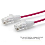 TRUECABLE Cat6 Component Rated Patch Cable, Unshielded, 28AWG Solid Copper - Image 3