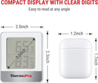 ThermoPro Indoor Outdoor Thermometer Wireless 500FT, Outside Greenhouse - Image 8