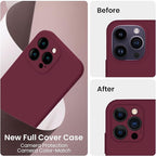 FireNova for iPhone 14 Pro Case, Silicone Upgraded Phone Case with, Soft - Image 3